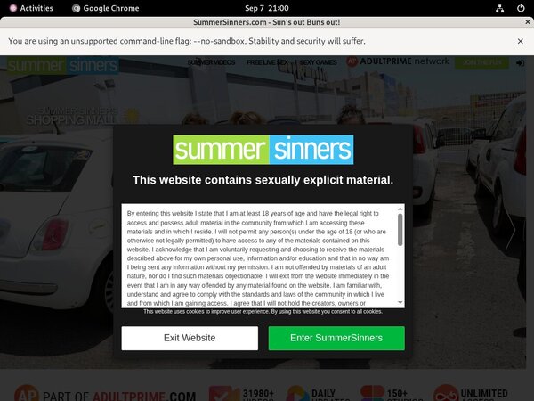 Access Summersinners.com Free