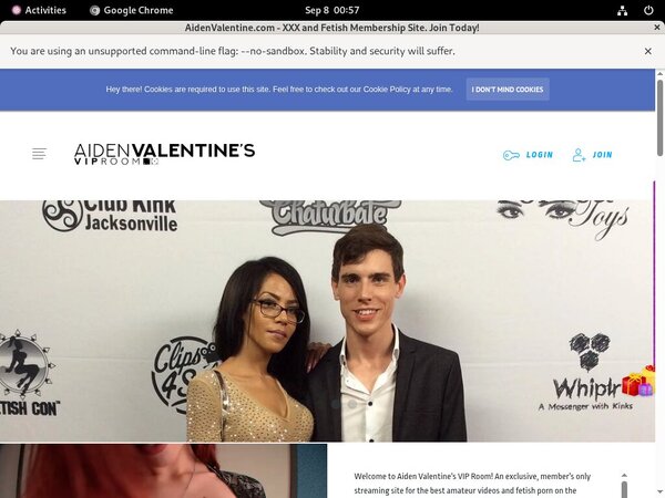 AidenValentine No Credit Card