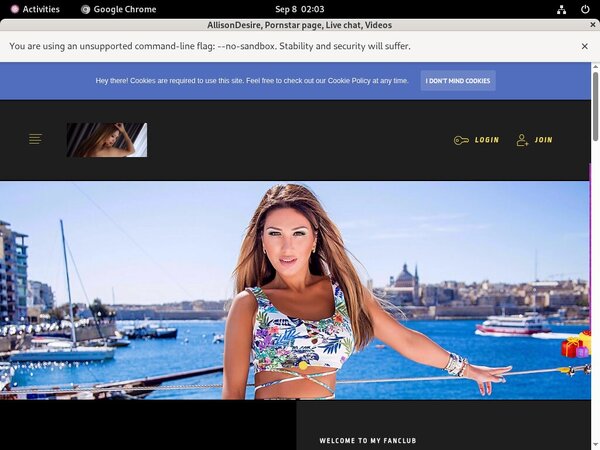 AllisonDesire Sign Up