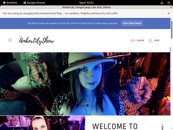AmberLily Login Password