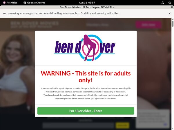Ben Dover Movies Website