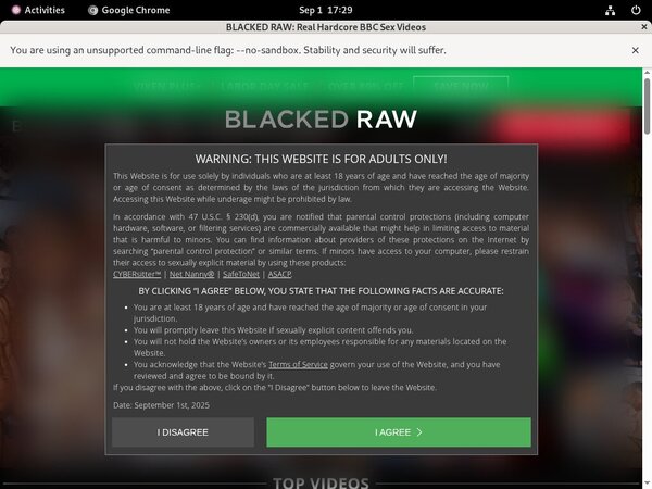 Blacked Raw Get Discount