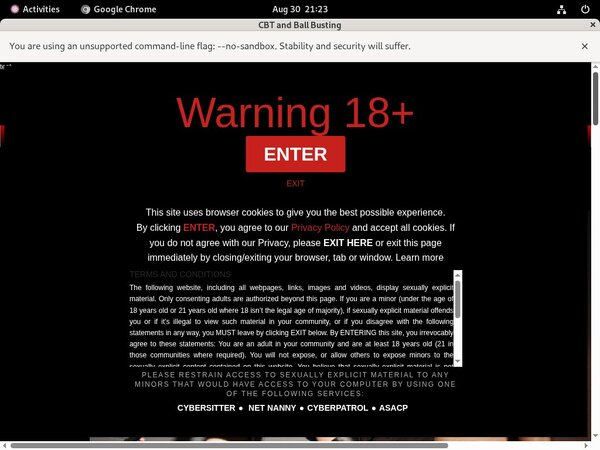 CBT And Ball Busting Com Logins