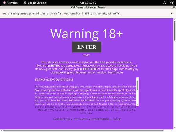 Cali Teens Foot Fetish