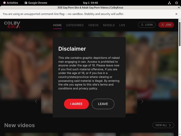 Colby Knox Account Trial