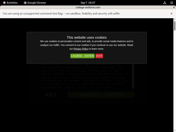 College Uniform Discount Deal