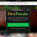 Dirty Pancake Account Info
