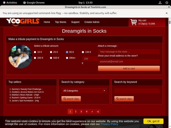 Dreamgirls In Socks Sex Tape