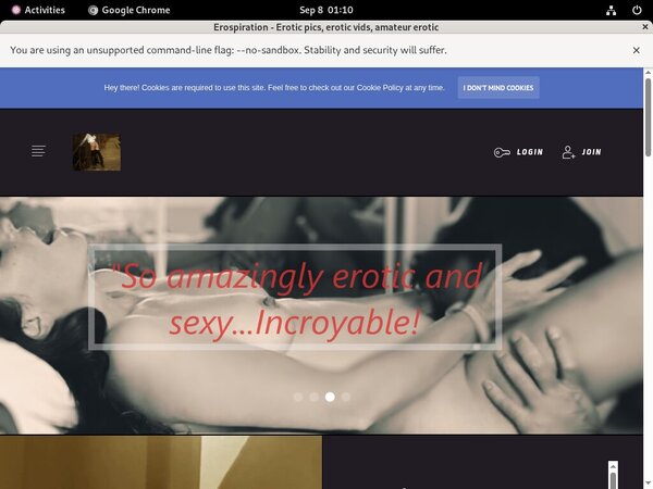Erospiration.com Discount Trials