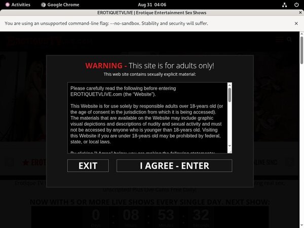 Erotique TV With Free Trial