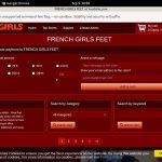 FRENCH GIRLS FEET Usernames