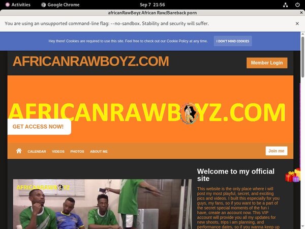 Free AfricanRawBoyz Passwords 2018