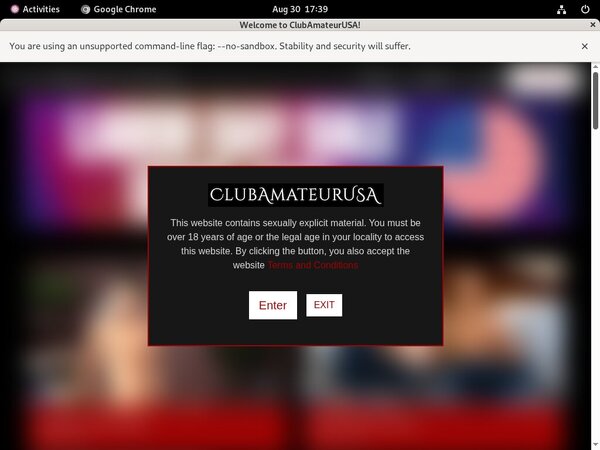 Free Club Amateur USA Acounts
