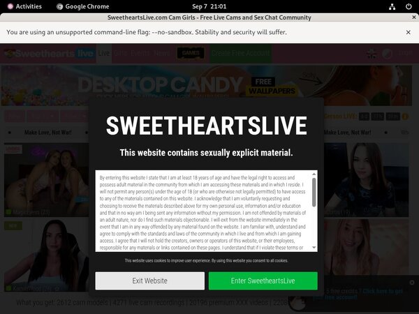 Free Passwords For Sweethearts Live