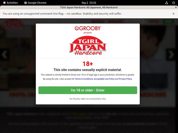 Free TGirl Japan Hardcore Trial Deal