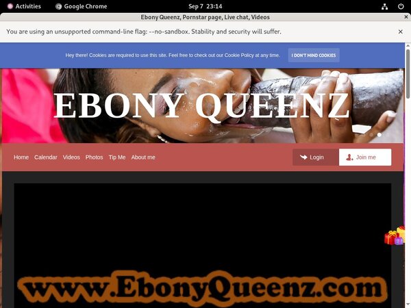 Free User For Ebony Queenz