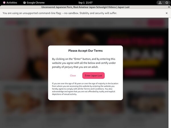 Get Free Japanlust.com Account