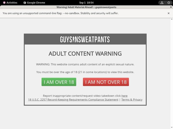 Guysinsweatpants By SMS