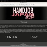 Handjob Japan Discount Form