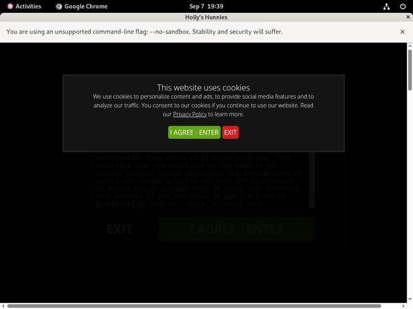 Hollys Hunnies Paypal Options