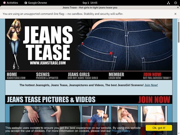 Jeans Tease Premium Pass