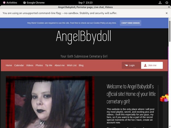 Join Angelbabydoll.modelcentro.com Free