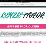 Kenzietaylor.com Paypal Signup