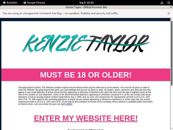 Kenzietaylor.com Paypal Signup