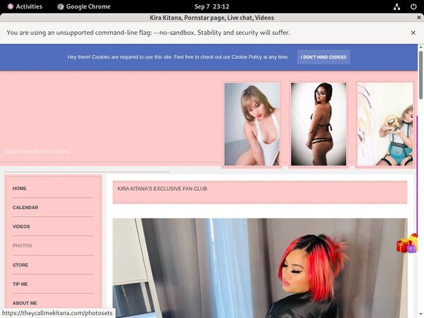 Kira Kitana Updated Passwords