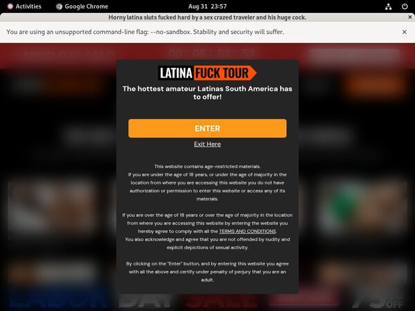 Latina Fuck Tour Password Details