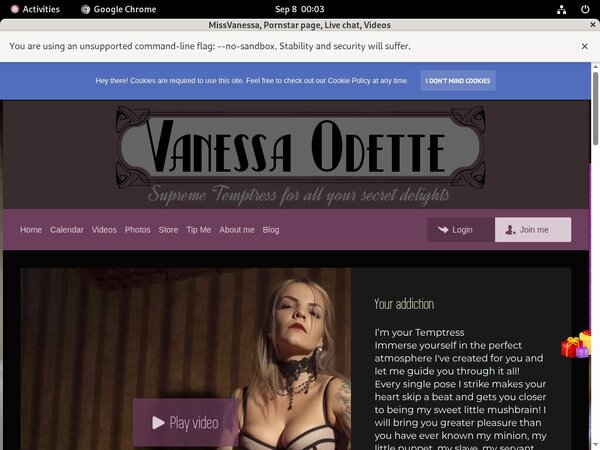 MissVanessa Limited Time Offer