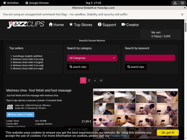 MistressStellami Live Cams