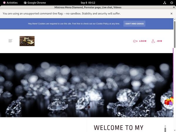 Mistressmenadiamond.modelcentro.com Discreet Billing