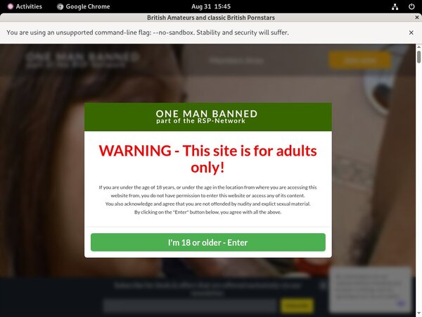 Onemanbanned.tv Trial Member