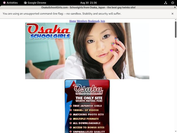 Osakaschoolgirls.com Password 2018