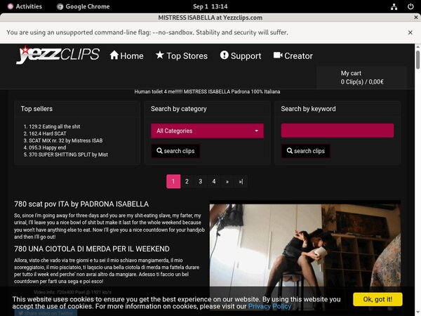 Premium Accounts Free Mistress Isabella