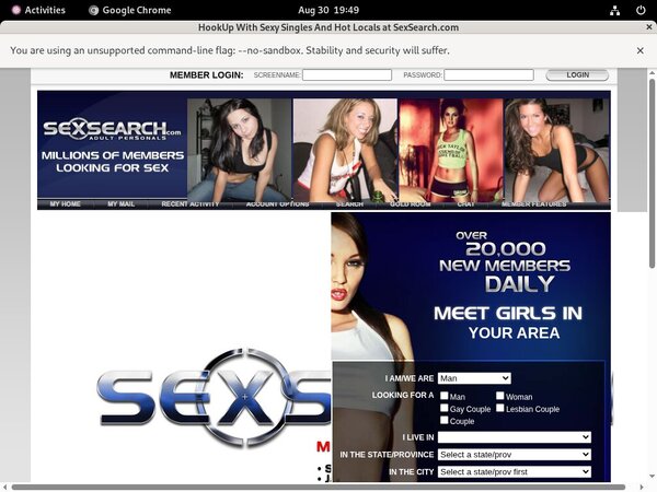 Sex Search Buy Trial