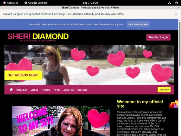 Sheri Diamond Accounts Free