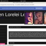 Siren Lorelei Lee Home Page