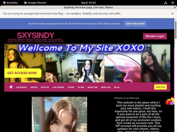 Sxysindyxoxo $1 Trial