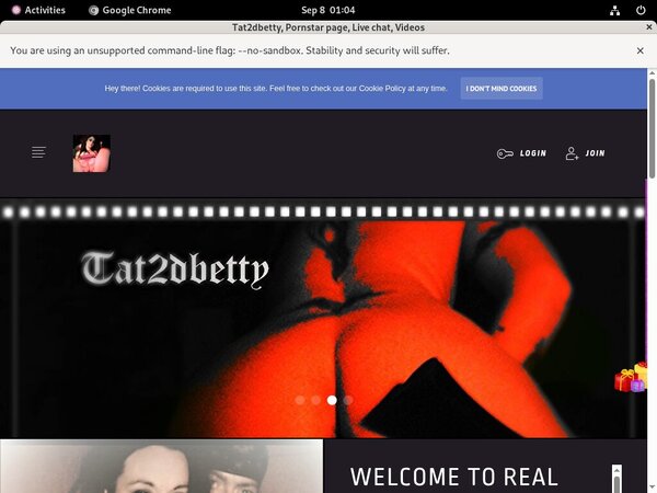 Tat2dbetty.modelcentro.com Join Link