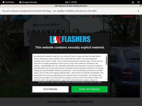 Uk-flashers.net Bondage