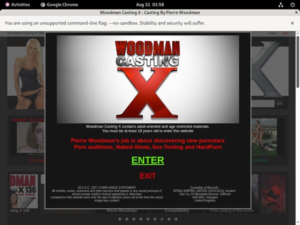 Woodmancastingx Trial Link