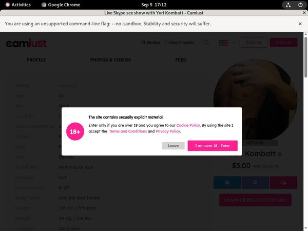 Yuri Kombatt Valid Account