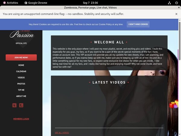 Zambooza Member Passwords