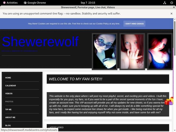 Shewerewolf.modelcentro.com X