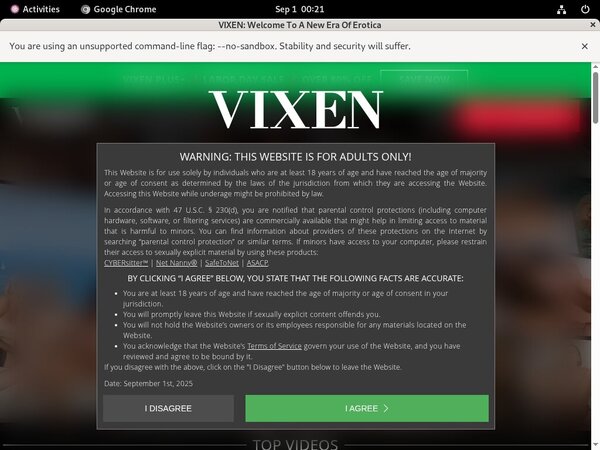 Vixen With Australian Dollars