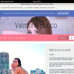 Free Valentinabiancox.com Account Login